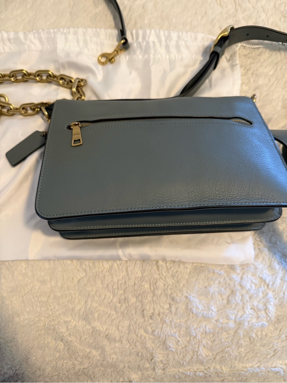 Coach Chain Tabby Shoulder Bag - Picture 15 of 16